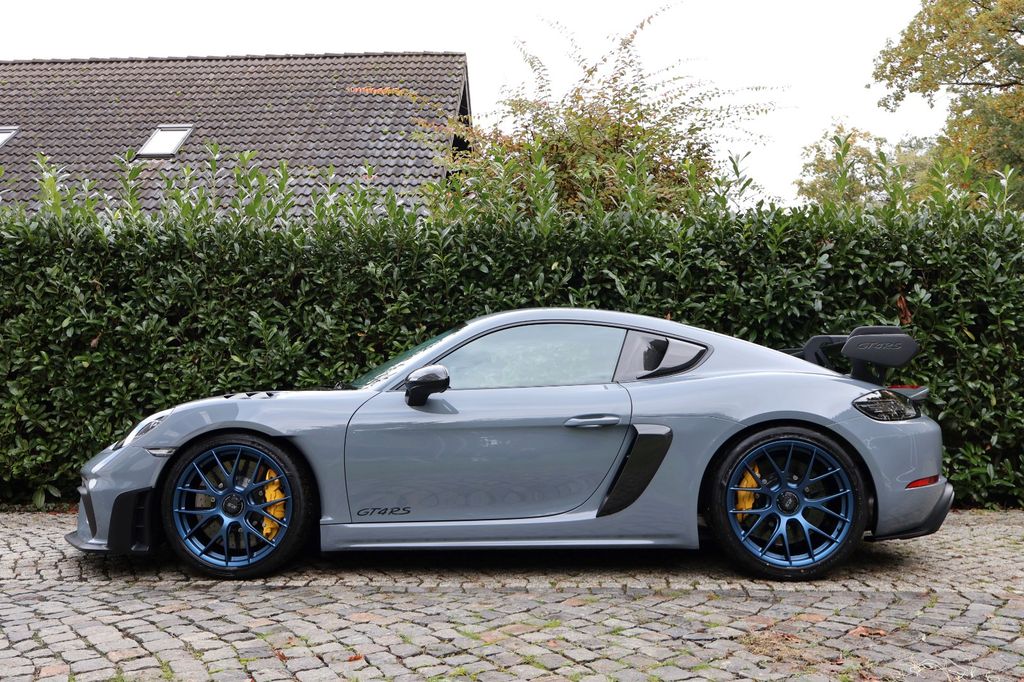 Porsche Cayman GT4 RS Weissach Magnesium wie neu NP216