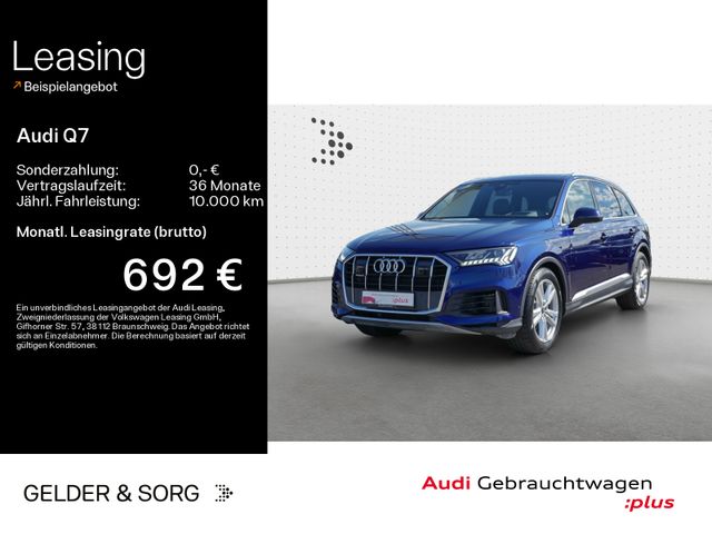 Audi Q7 55 TFSI qu. 7Sitze*AHK*Matrix*AIR*Pano*HuD