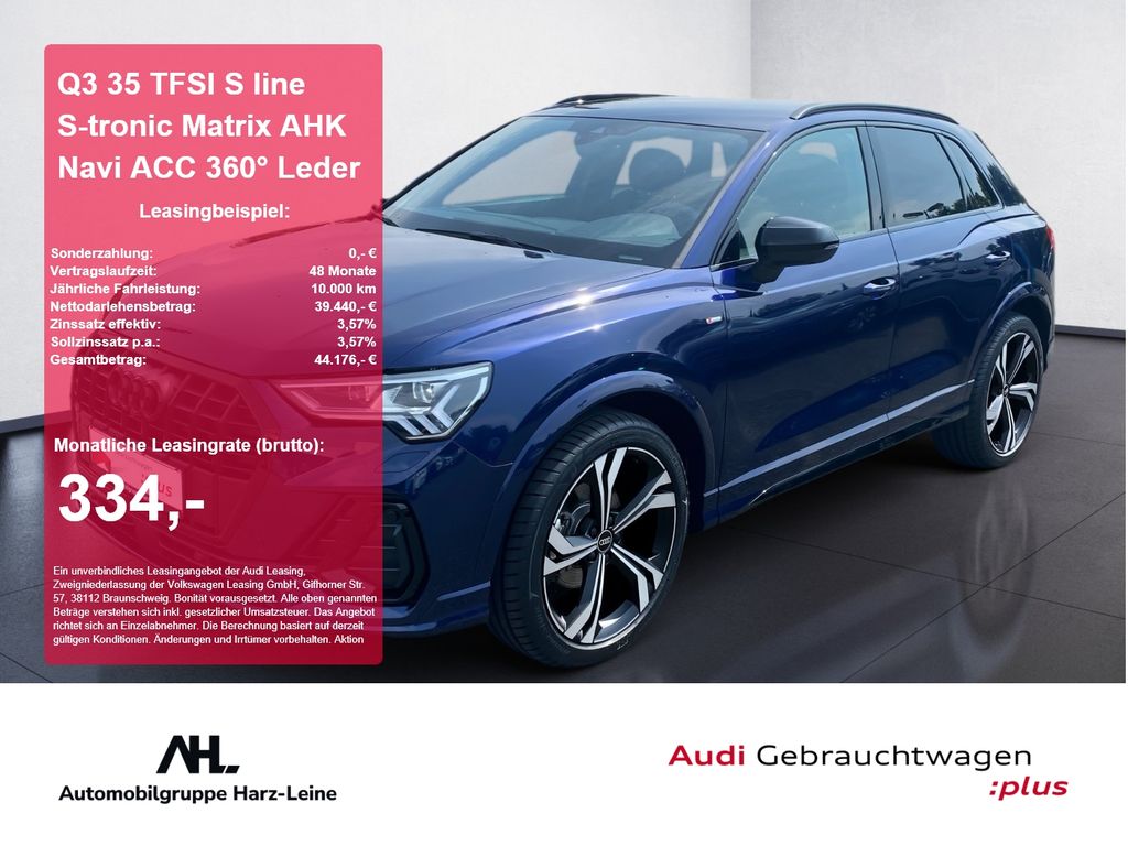 Audi Q3 35 TFSI S line S-tronic Matrix AHK Navi ACC 3