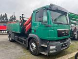MAN TG-M 18.290 4x2 Abrollkipper mit Kranmulde - MAN 6x4