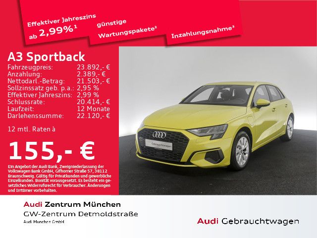 Audi A3 Sportback 40 TFSI e S tronic Virtual+/Navi+/L