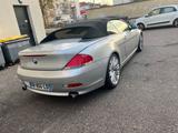 BMW 630i Cabrio - - silberne BMW 630