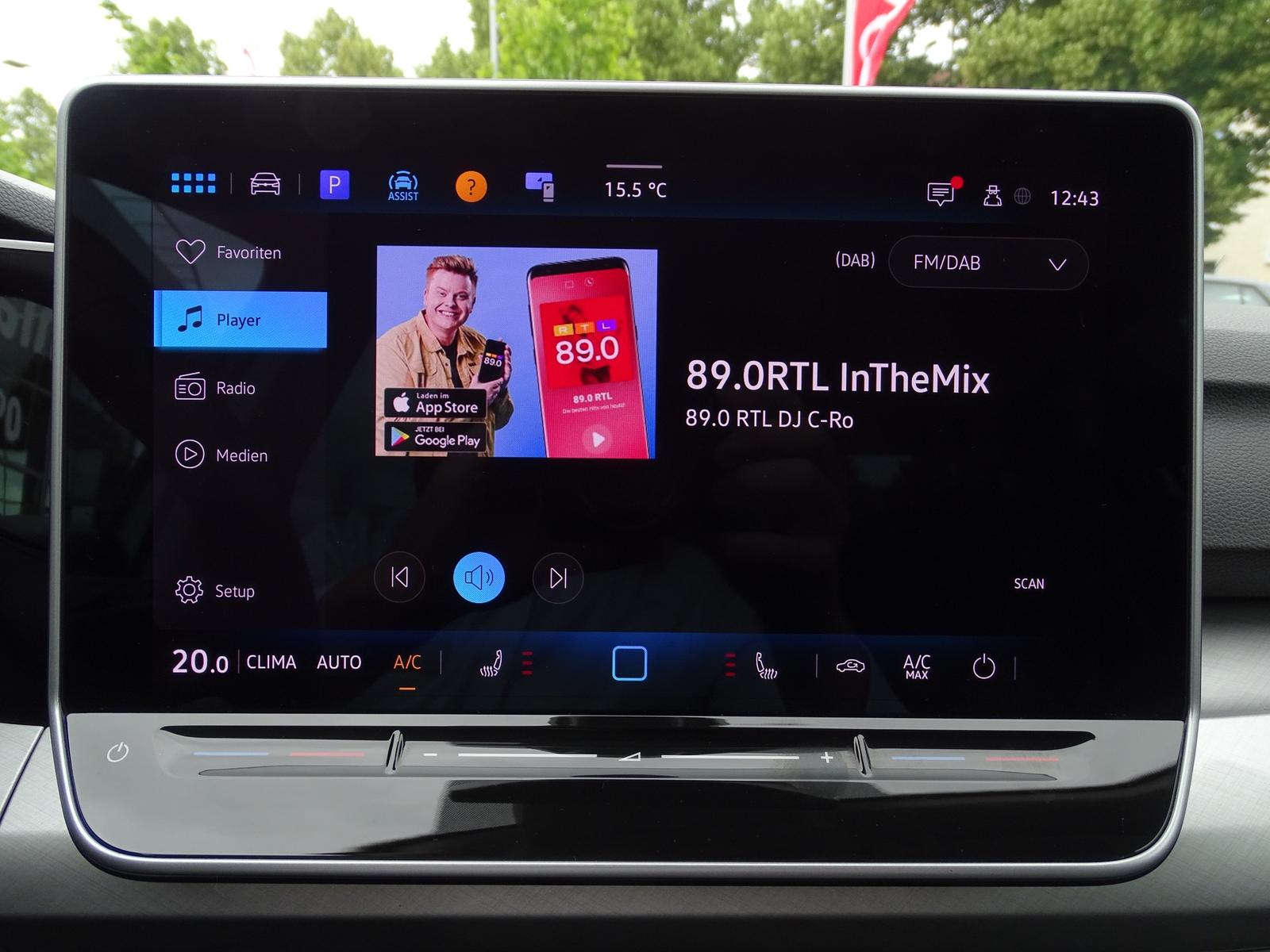 Volkswagen Golf VIII 16V TSI Life LED ACC Android Apple USB, миниатюра 12