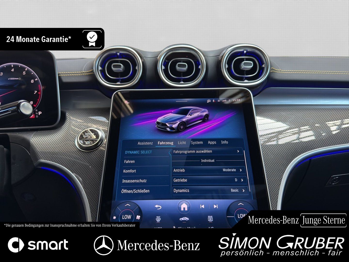 Fahrzeugabbildung Mercedes-Benz CLE 53 4M+ AMG Pano Magno Massage Sitzklima HUD