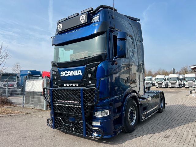 Scania S650 Retarder/Leder/Alu/Hydraulik/TV/LED/WIE NEU