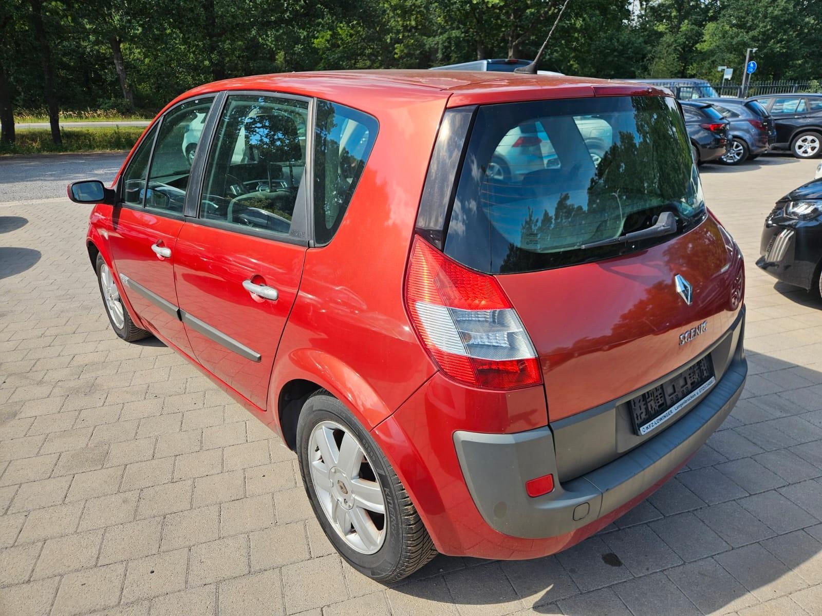 Renault Scenic 2006 — engine 1.998 cm³, 135 HP (99kW)