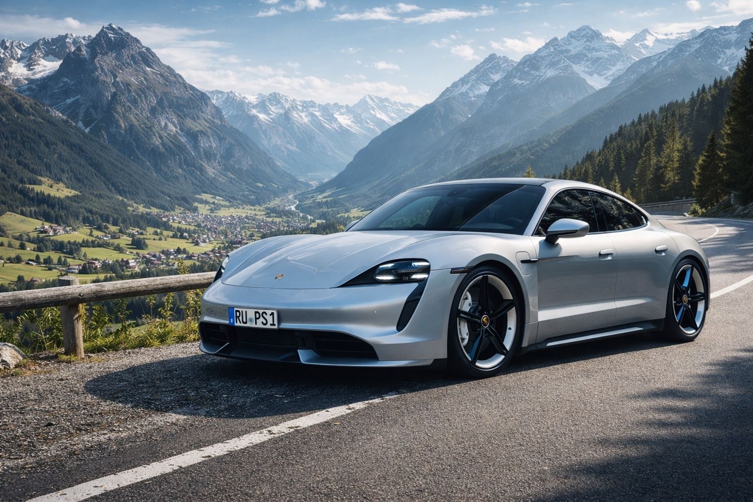 PORSCHE Taycan Turbo | HUD | Service NEU | Bose|Keyless