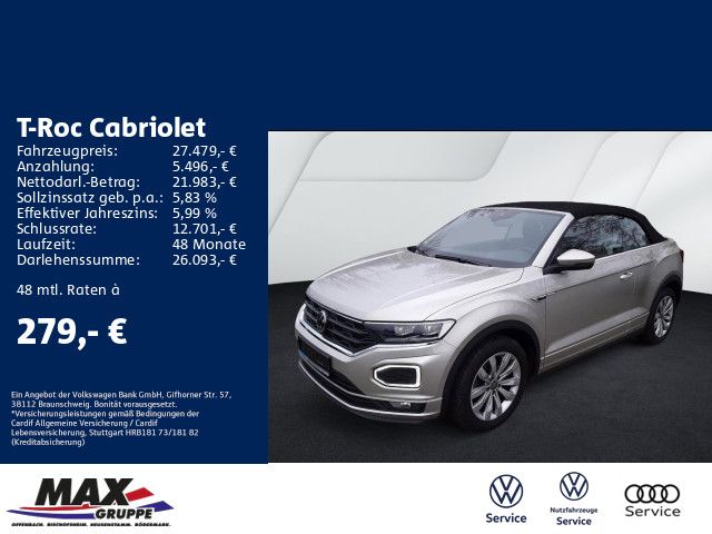 Volkswagen T-Roc Cabriolet 1.5 TSI DSG R LINE LED+NAVI+AHK+