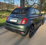 Fiat 500C Portofino grün MATT - mit Hybrid-Antrieb: Cabrio