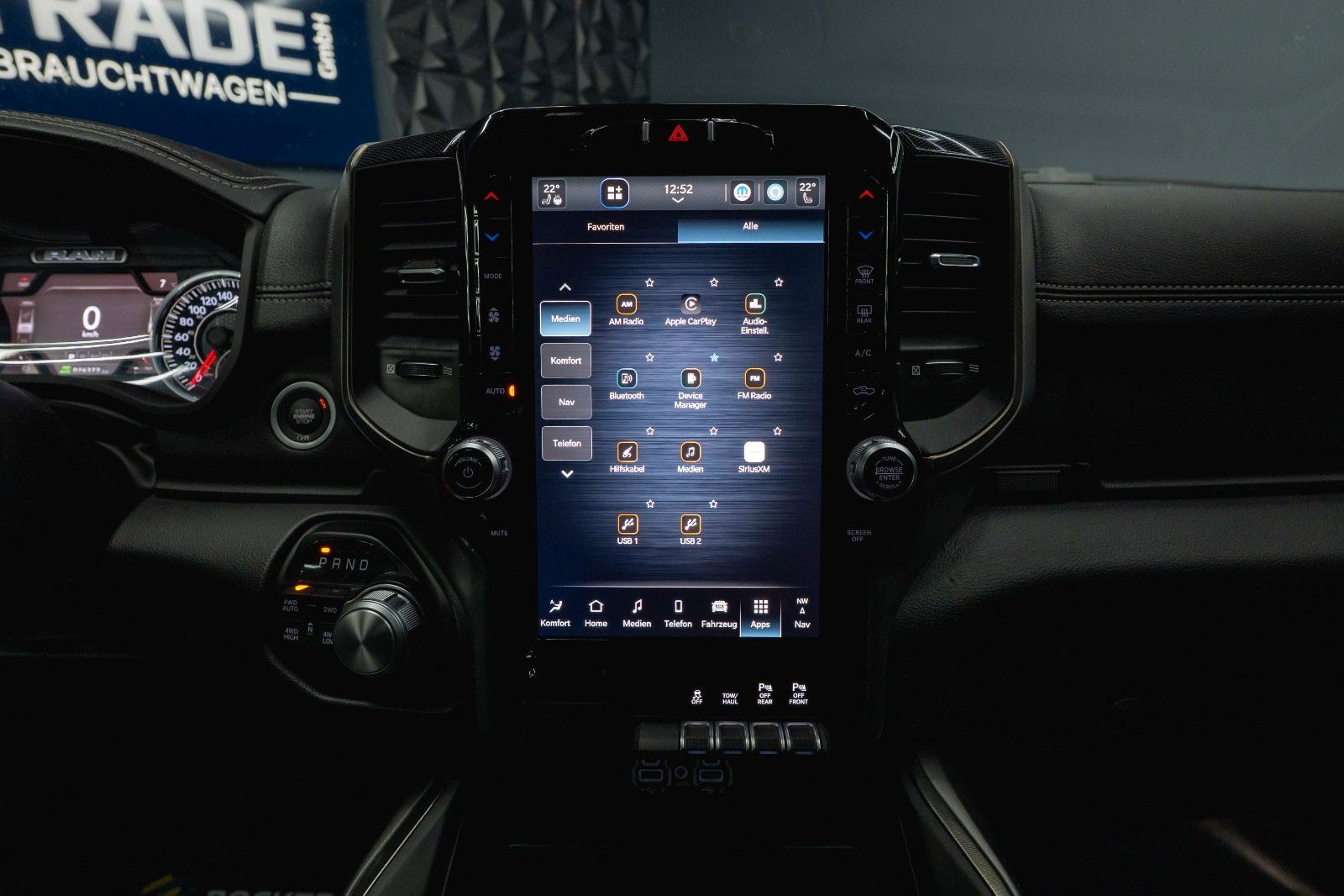 Fahrzeugabbildung Dodge RAM 5.7 V8 HEMI 4x4 OFFROAD Night-Paket *LED*19%