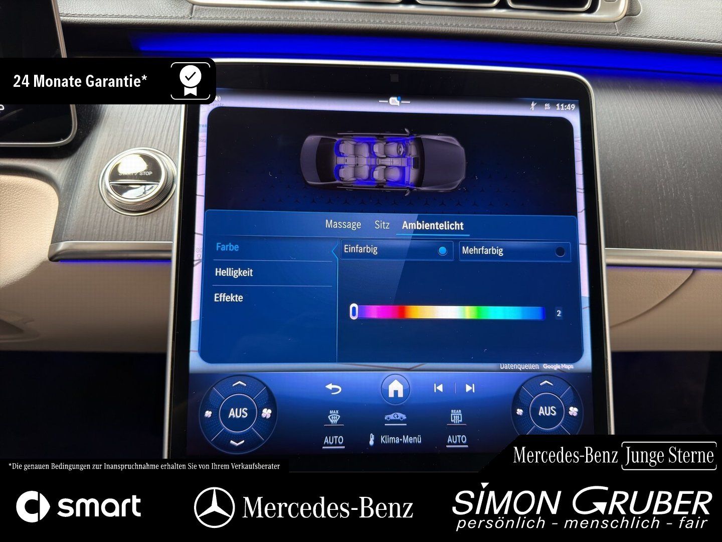 Fahrzeugabbildung Mercedes-Benz S 63 E L Perfo Carbon First Class Burm4D Keramik