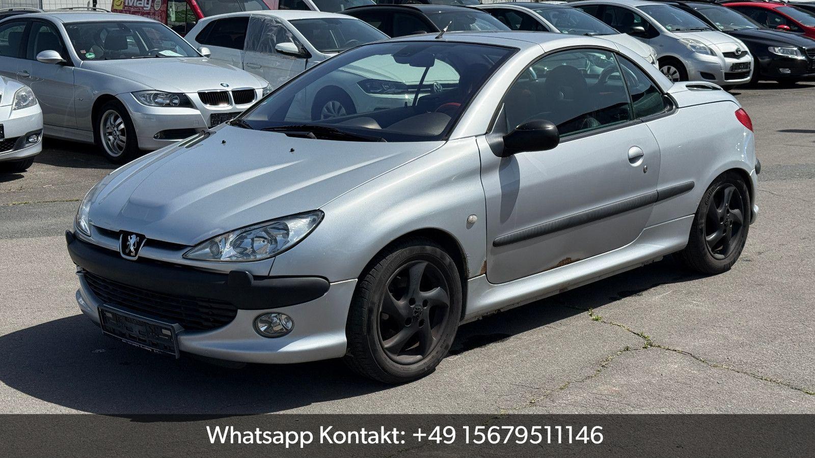 Peugeot 206 Cabriolet CC Platinum *fahrbereit, Shz, 8-f*