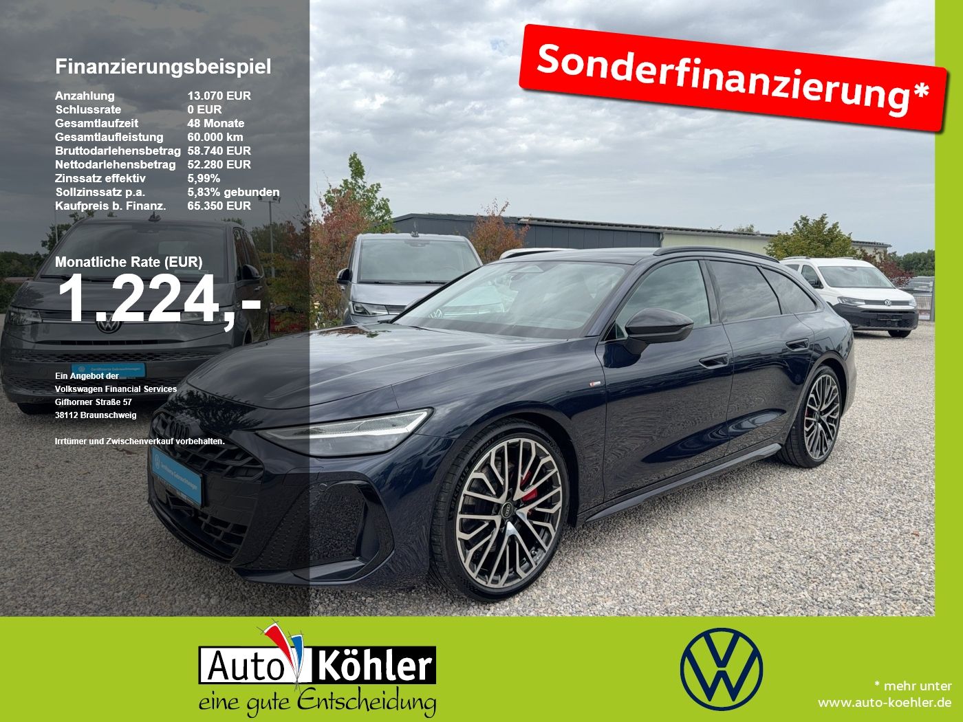 Audi A6 Avant 55 TFSI edition one /121.400,- UPE 360