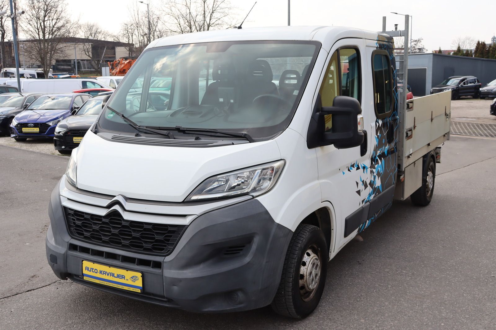 Fahrzeugabbildung Citroën Jumper 2.2d DOKA Kipper 7 Sitzer 1. Hand