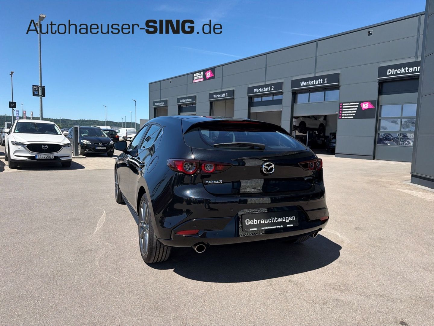 Mazda 3 Selection Keyless Go HeadUP LED LenkradHZG imagem 3