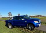 Ford Ranger Limited 3.2 Liter, 200 PS-  DoKa, 1. Hd. - blaue Ford Ranger