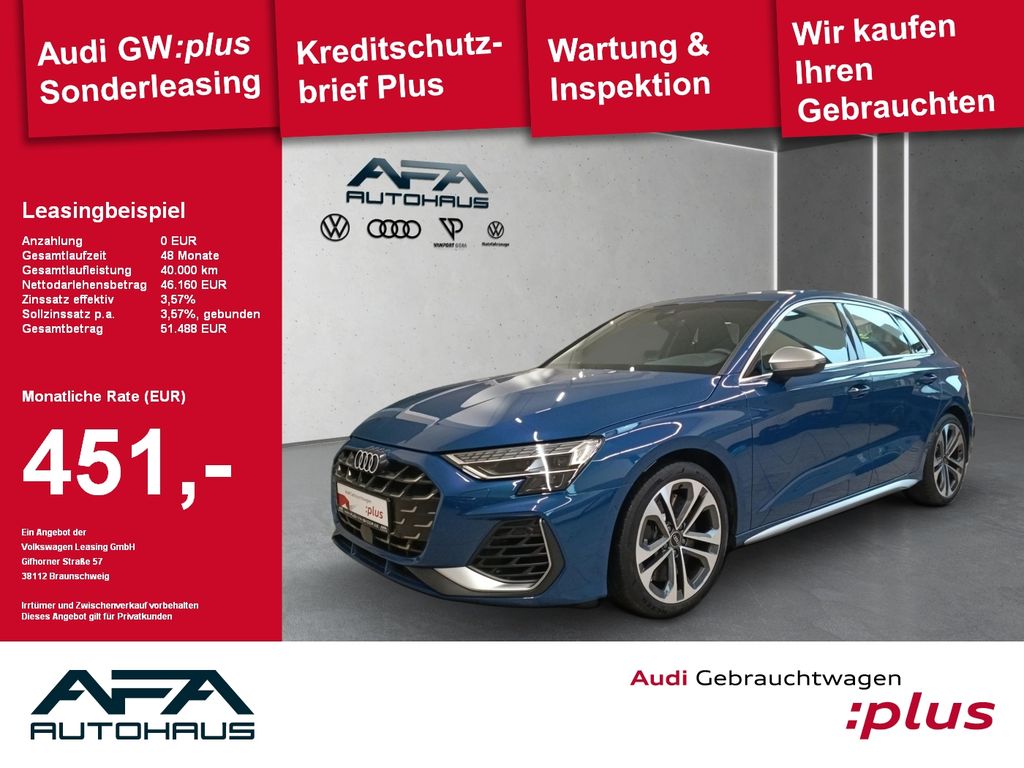 Audi S3 Sportback TFSI quattro S tronic Facelift*S-Le