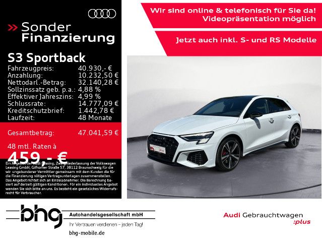 AUDI S3 Sportback TFSI Matrix/Pano/B&amp;O/Assist/uvm.