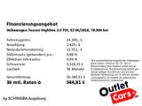 Volkswagen Touran Highline 2.0 TDI DSG 8-fach bereift - Volkswagen Touran: TDI Dsg