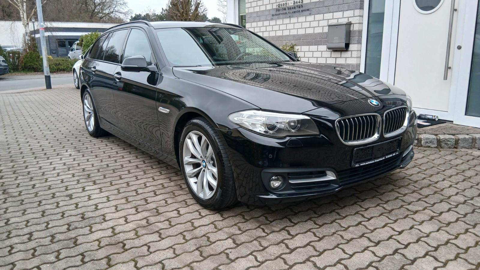 BMW 520d Modellpflege Edit. Sport Leder/AHK/Head-Up