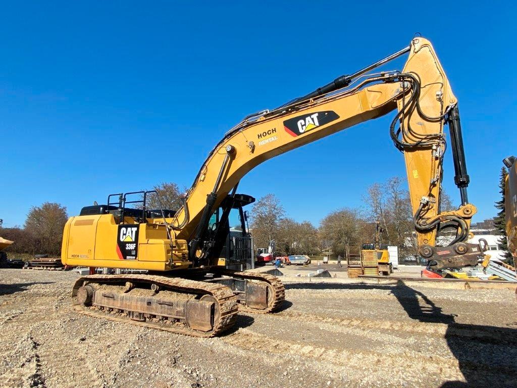 CAT 336 FLN OilQuick OQ80 Mono-Boom Klima Kamera