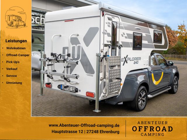 Dux Camper Explorer 240  - Comfort Autark mit Nasszelle