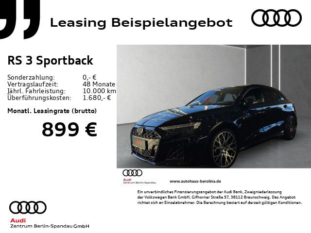 Audi RS3 Sportback *MATRIX*PANO*SONOS*NAV+*HuD*ACC*