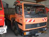 Mercedes-Benz 814 K Kran, Kipper - Mercedes-Benz Kastenwagen hoch + lang 814