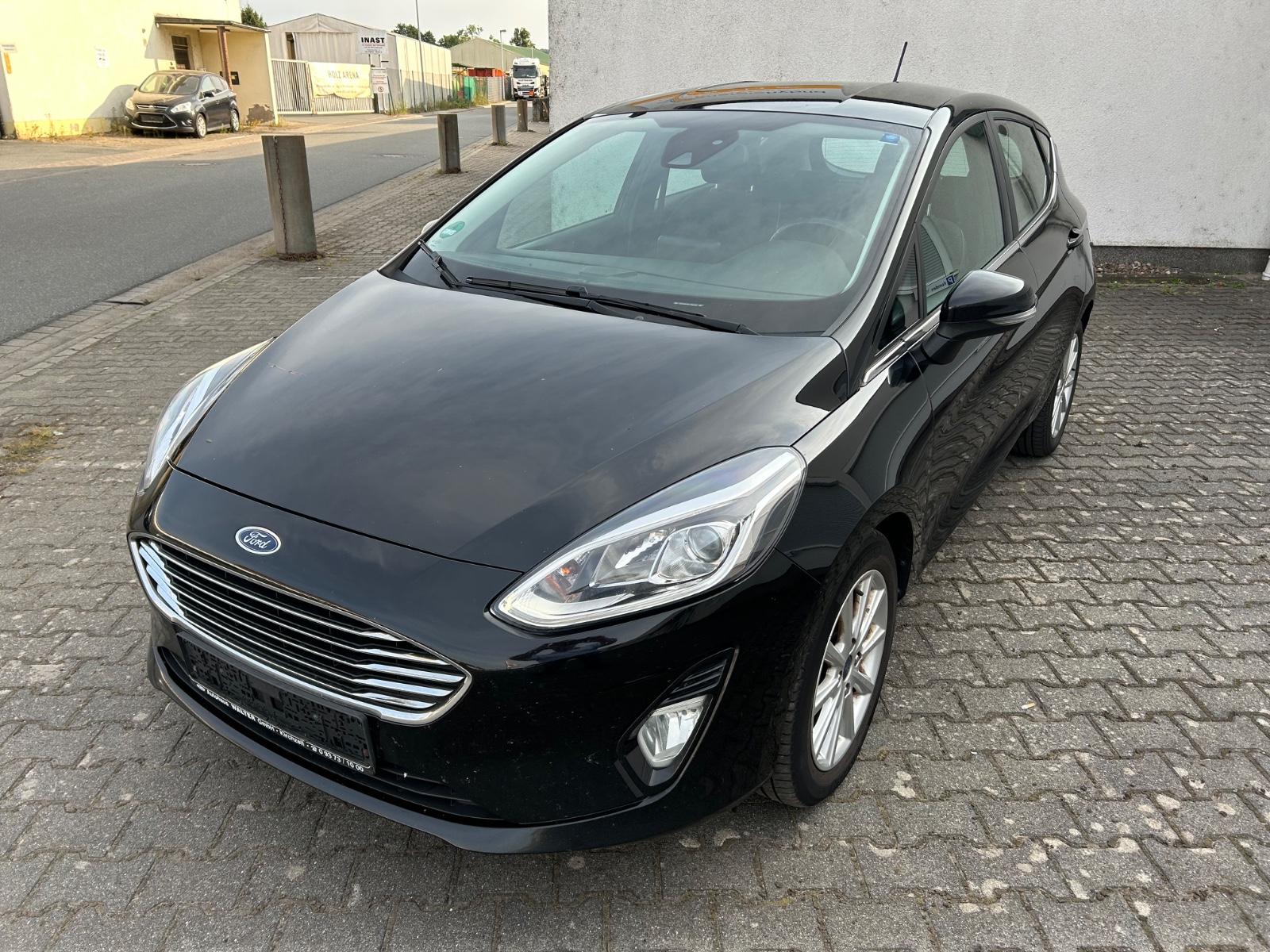 Ford Fiesta Titanium 1,5 TDCi Navi Klimaautom. 1.Hand