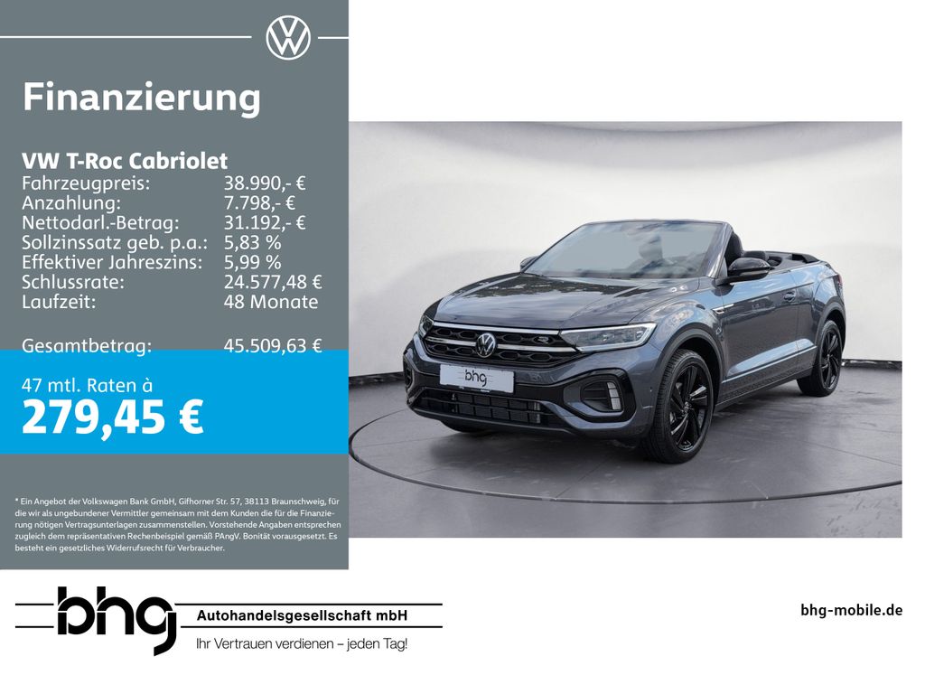T-Roc Cabriolet R-Line 1.5 l TSI OPF 110