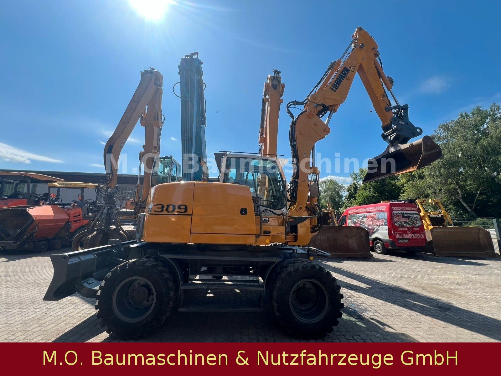 Fahrzeugabbildung Liebherr A 309 Litronic / Hammerleitung / SW / VSA / ZSA
