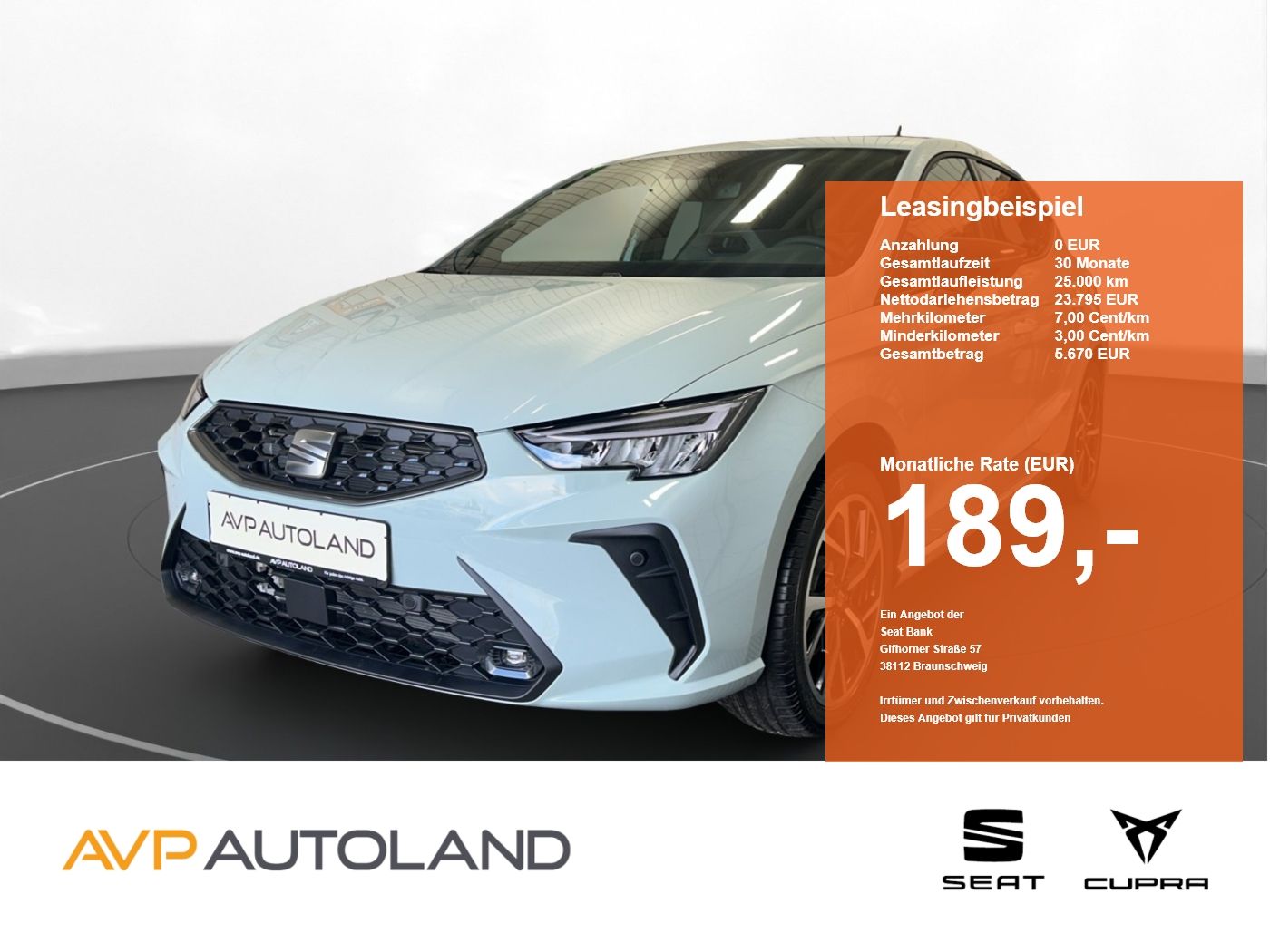 Seat Ibiza 1.0 TSI DSG FR | FR Tech Paket | Voll-LED