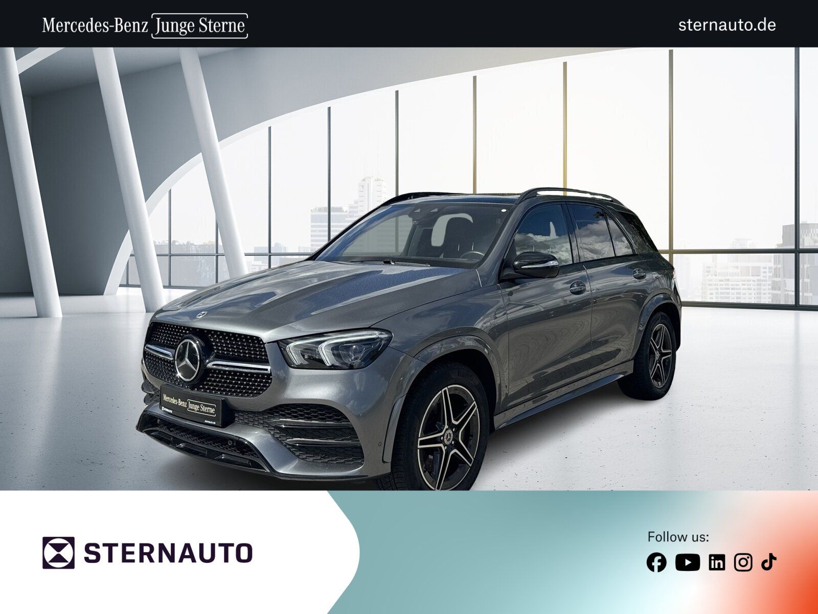 Mercedes-Benz GLE 400 d 4M Pano Distr Standh 360 Multibeam Air