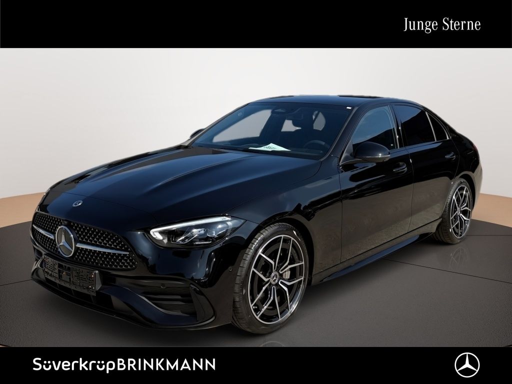 MERCEDES-BENZ C 180 AMG NIGHT MEMO 360 DISTR KAMERA SPUR PDC
