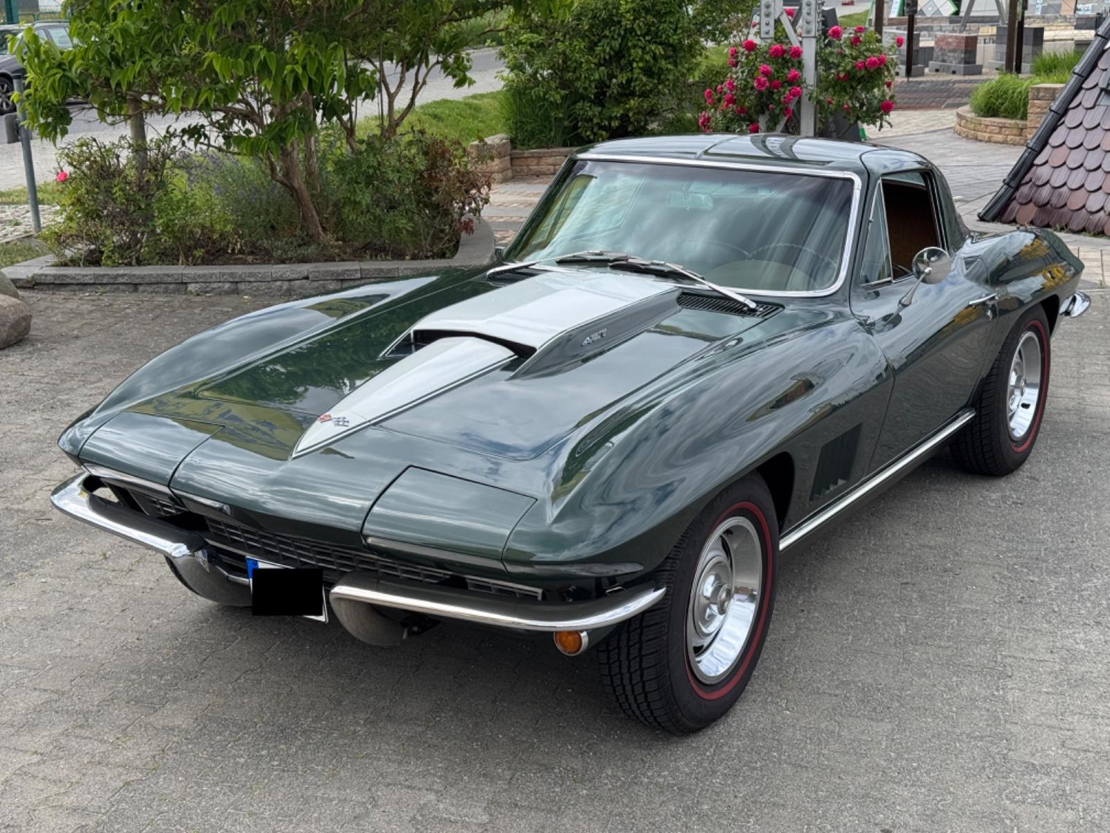 Corvette C2 Coupe 427cui Big Block Goodwood Green & VIDEO