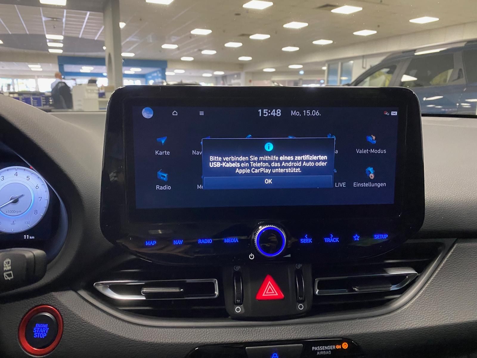 Fahrzeugabbildung Hyundai i30 N-Line APP+KLIMA+RFK+PDC+NAVI+SITZHEIZ+Andro