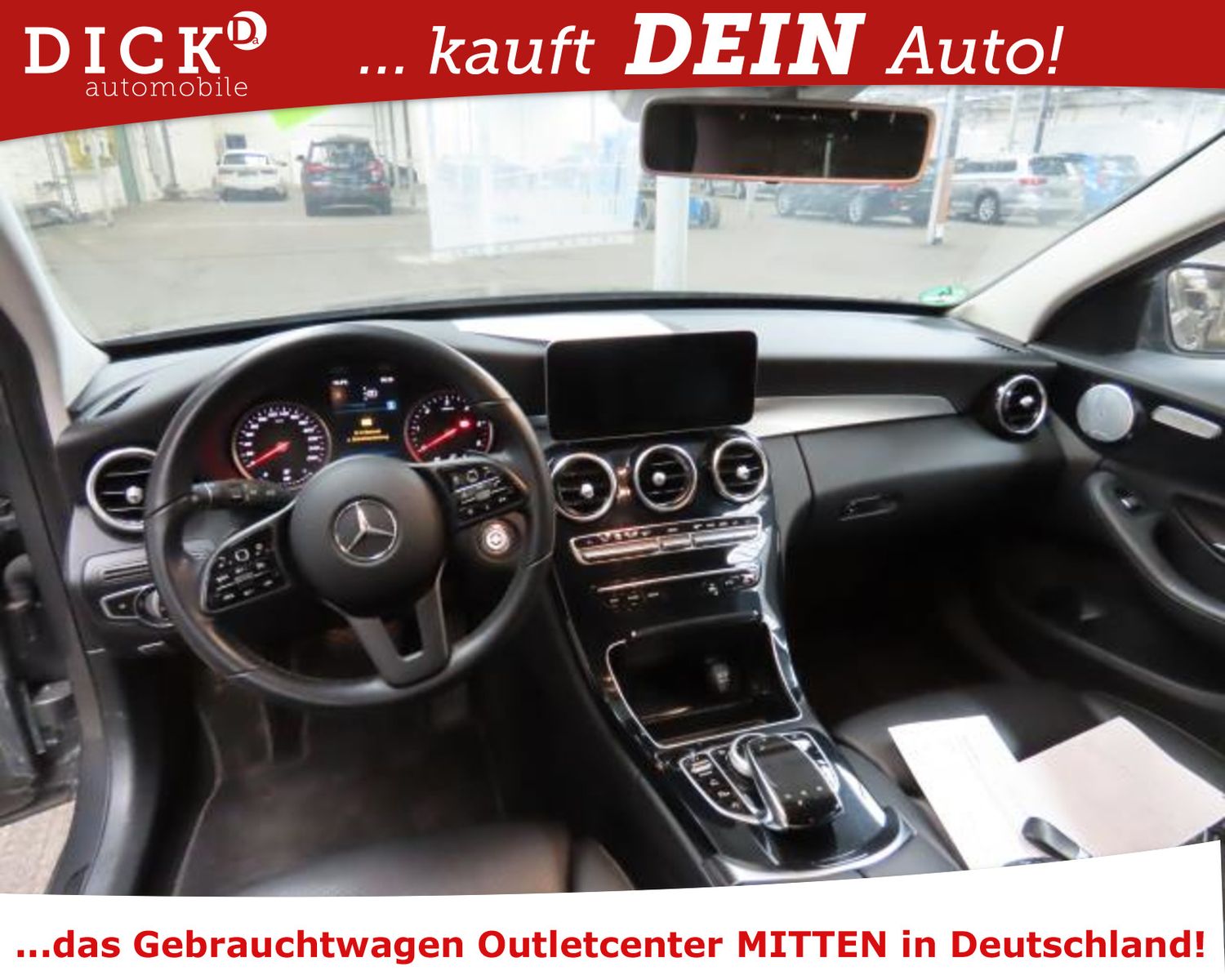 Fahrzeugabbildung Mercedes-Benz C 200d 9G-Tr BURMESTER/LED/KAM/LEDER/8 FACH