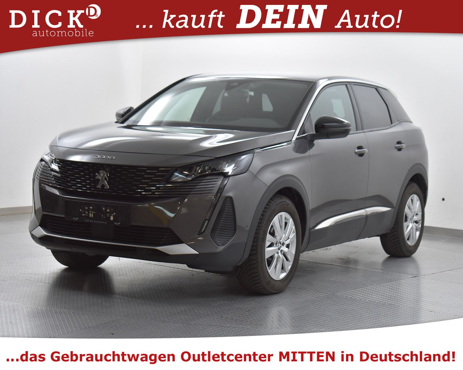 PEUGEOT 3008 1.5d Allure Pack VIRTU+KAM+AHK+ACC+LED+NAVI - Image 2