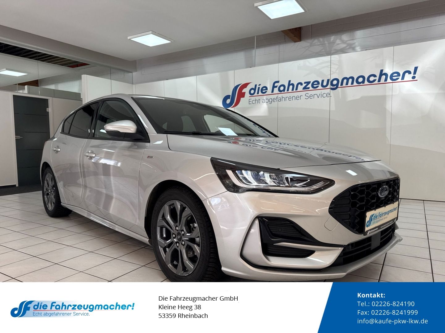 Fahrzeugabbildung Ford Focus ST-Line Navi LED ACC Apple CarPlay Android