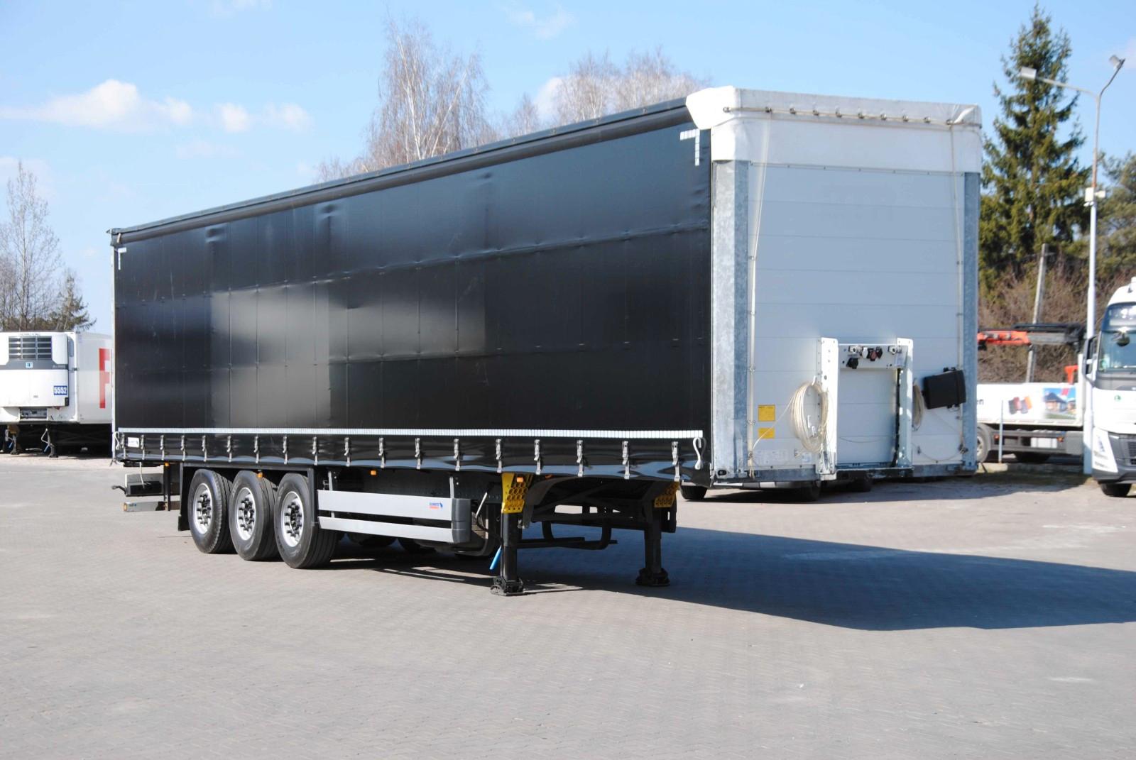 Schmitz Cargobull SCS, new tarpaulin, lifting axle