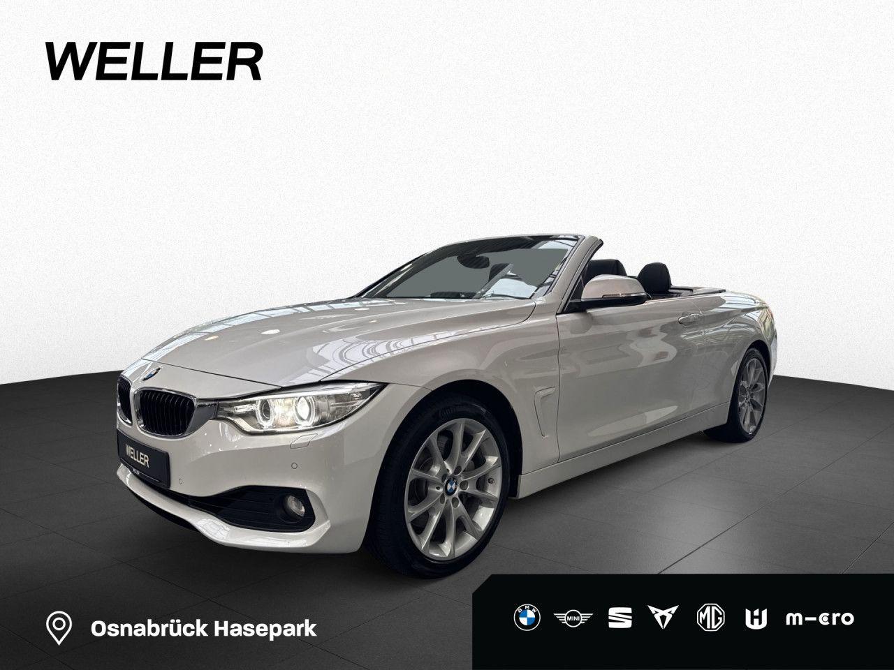 BMW 435d xD Cabrio Adv NavProf SHZ RFK Temp HiFi PDC