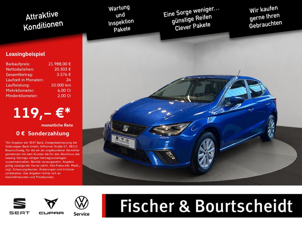 Seat Ibiza 1.0 TSI Style KAMERA NAVI ACC FACEL. LED