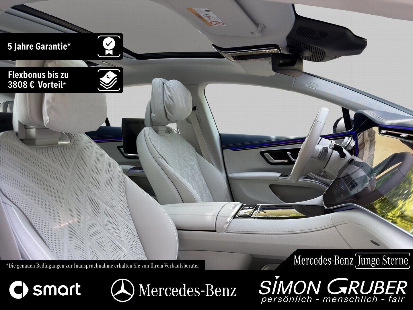 Fahrzeugabbildung Mercedes-Benz EQS 580 4M AMG Exklusive Drive Pilot AHK Md 2026