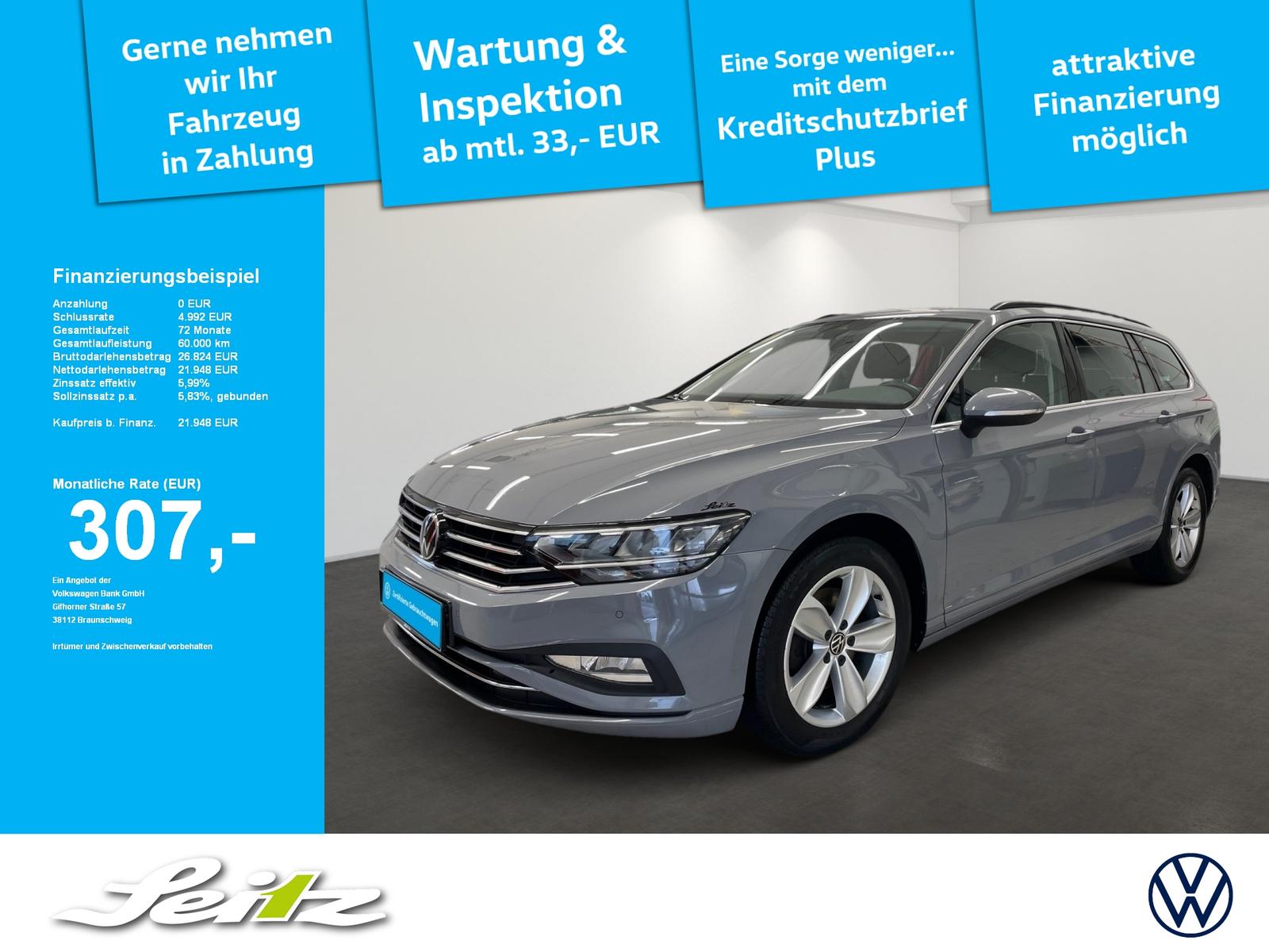 Volkswagen Passat Variant 2.0 TDI 4M Business *LED*KAMERA*N