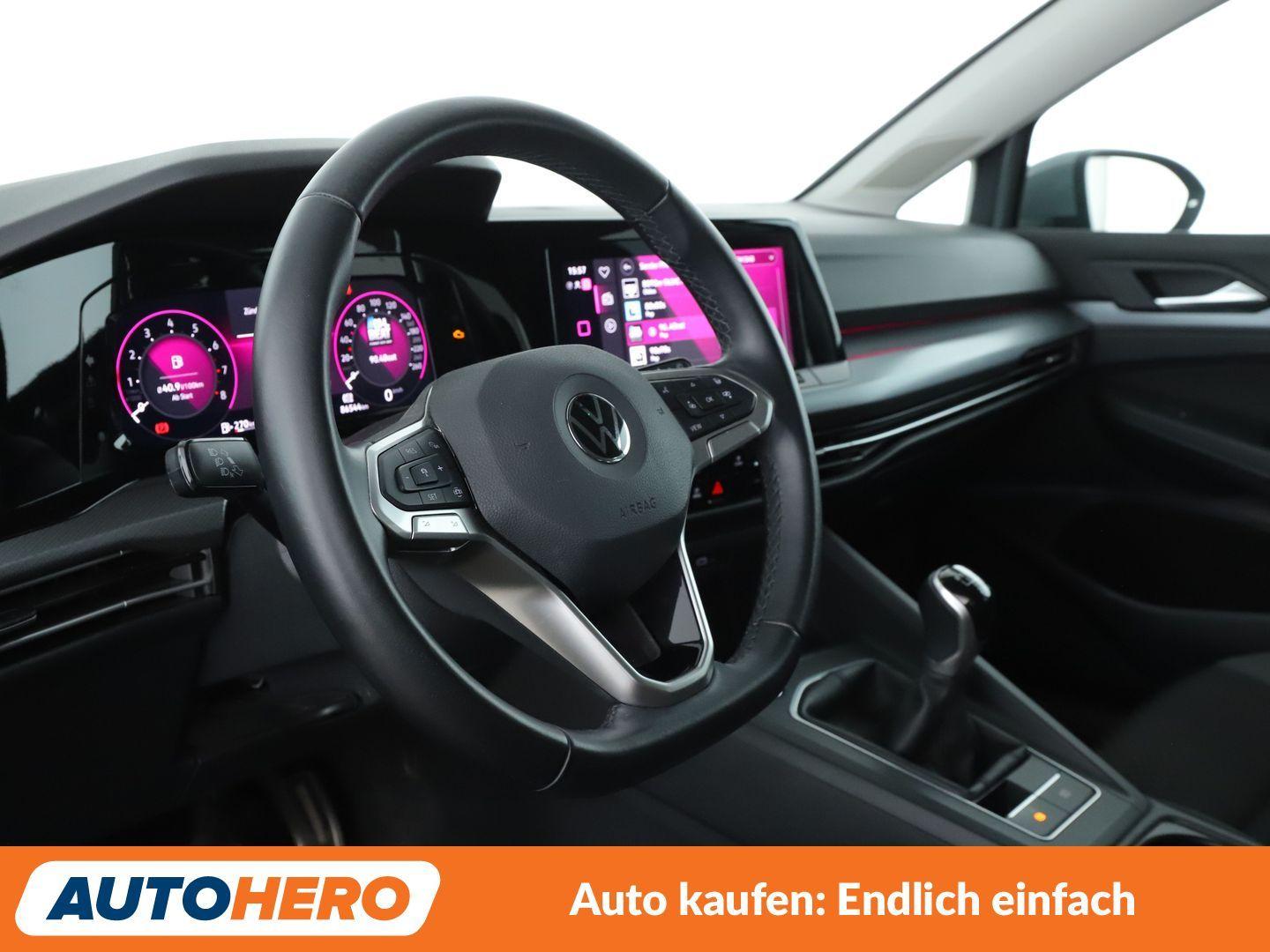 Volkswagen Golf VIII 1.0 TSI Active*LED*NAVI*ACC*PDC*SHZ*, миниатюра 10