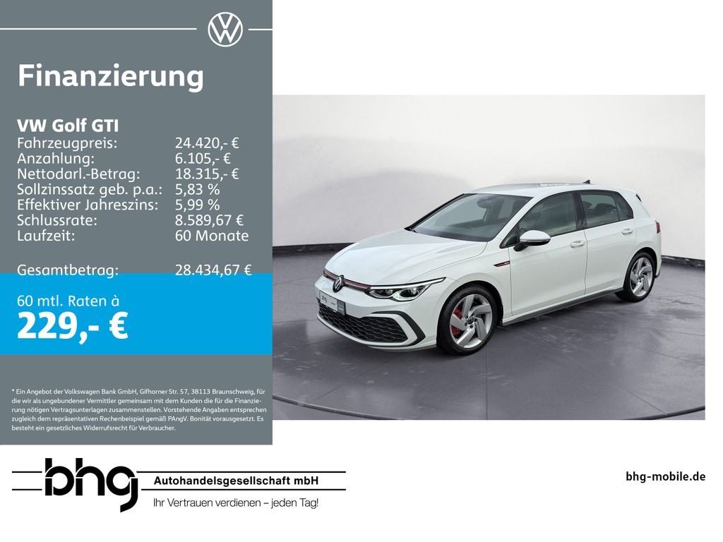 Golf GTI 2.0TSI OPF DSG LEDplus Navi connect ACC
