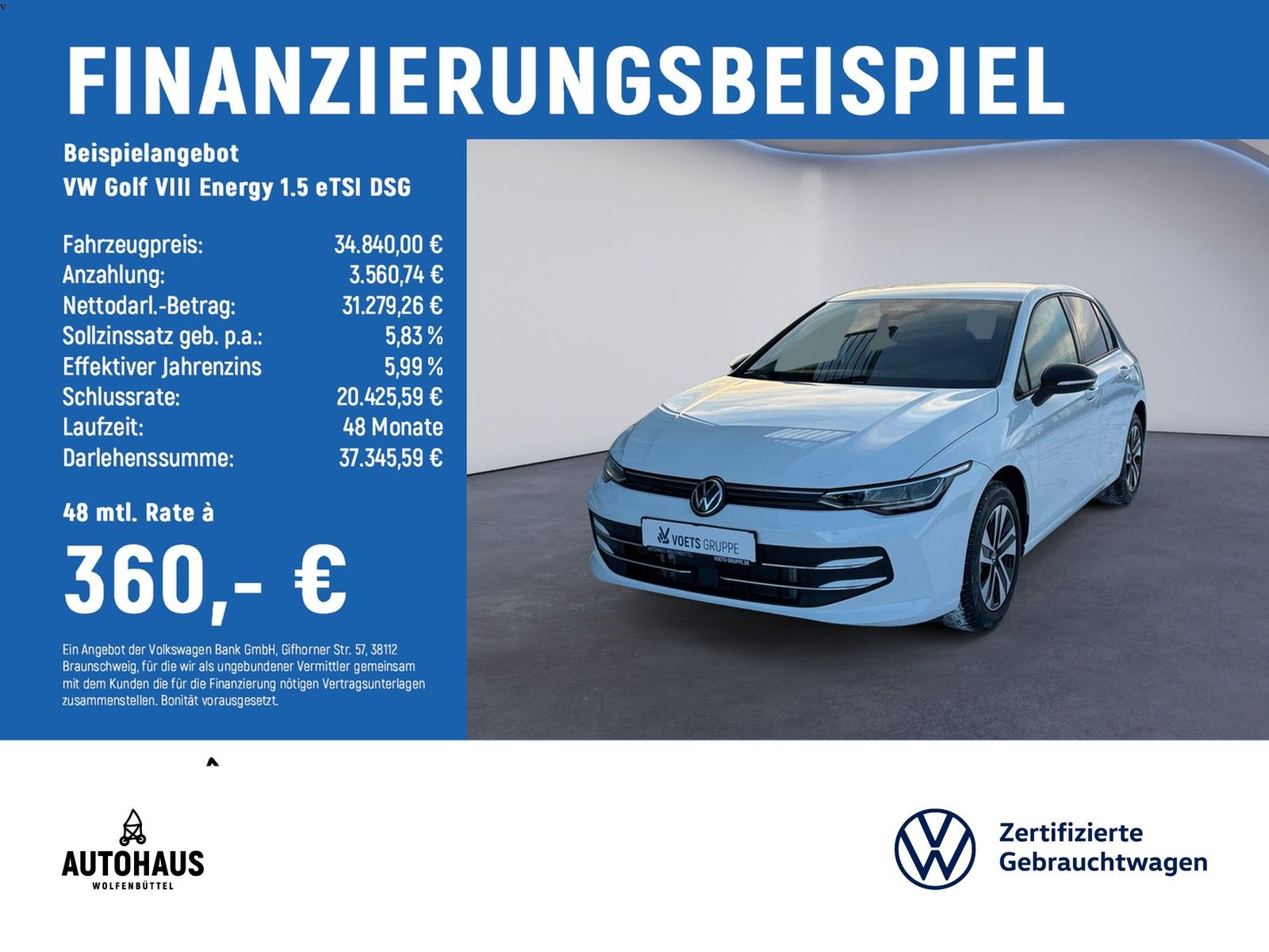 Volkswagen Golf VIII Energy 1.5 eTSI DSG foto 1