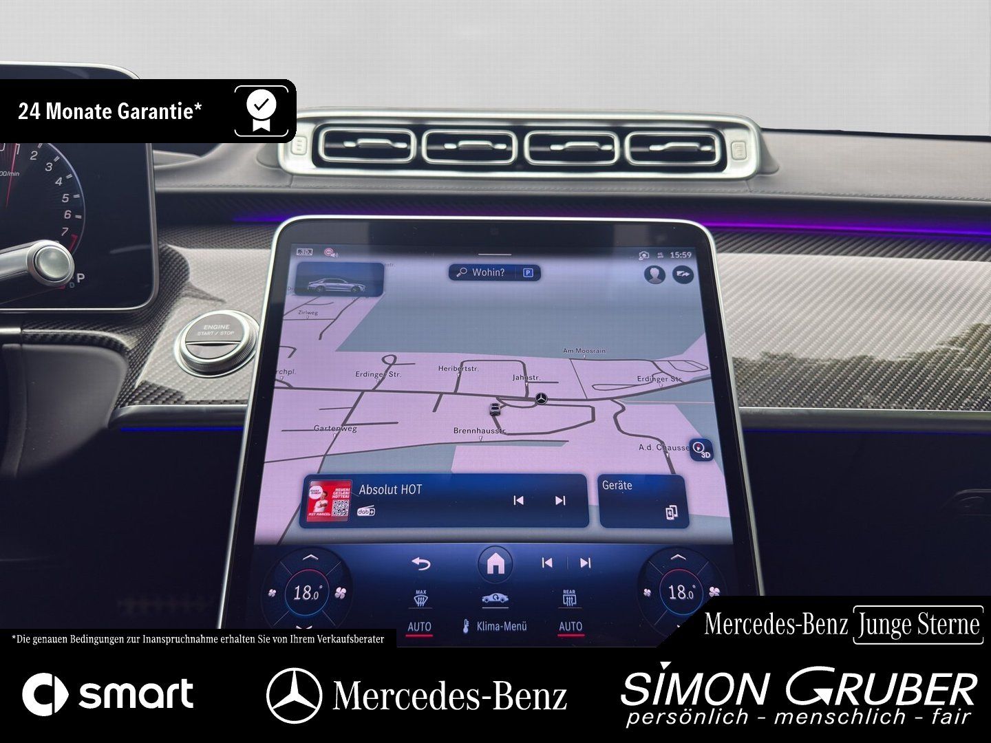 Fahrzeugabbildung Mercedes-Benz S 63 E Performance AMG Manufaktur Carbon Burm4D