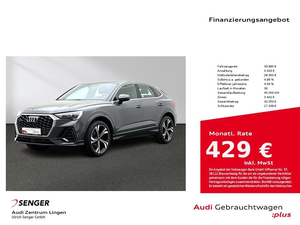 Audi Q3 Sportback 35 TDI quattro S tronic MMI LED AHK