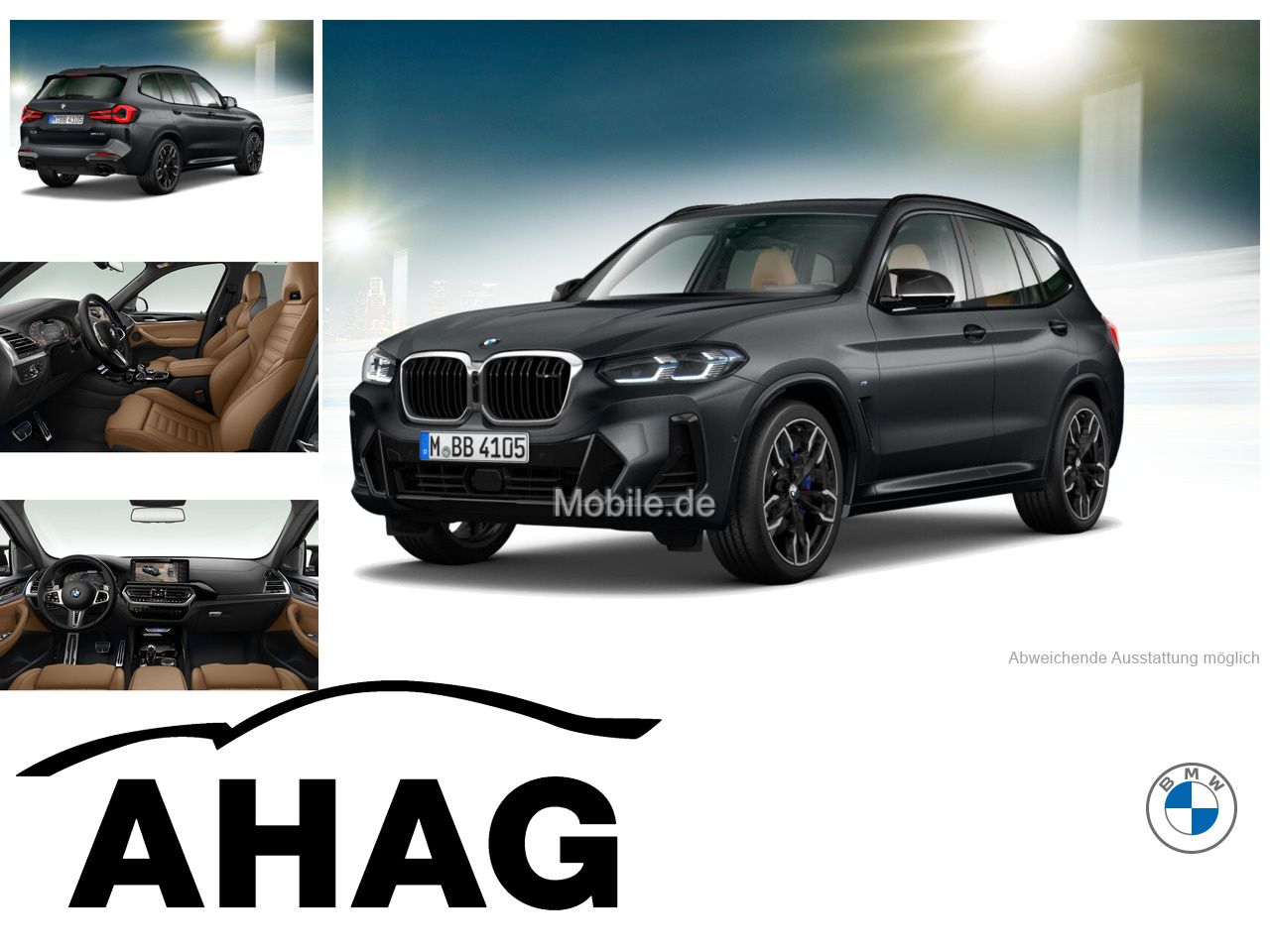 BMW X3 M40i ACC Pano HUD 21" H/K 360Â° M Sportsitze